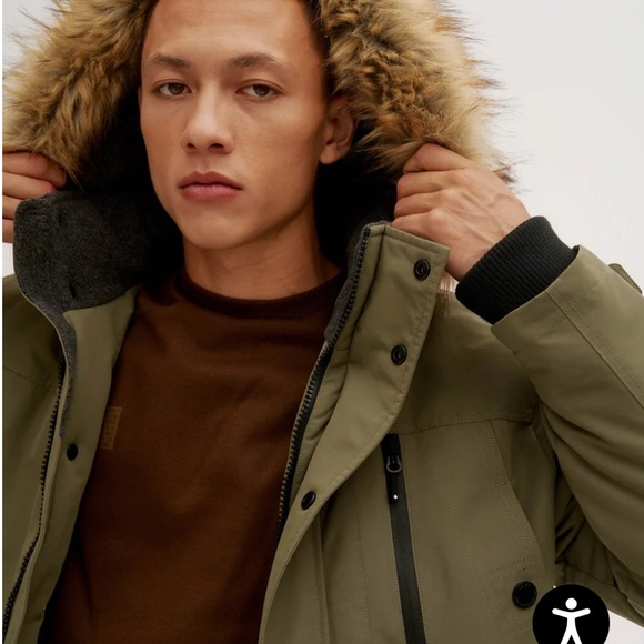 NOIZE Vegan Mid-Length Parka - Picture 3 of 6